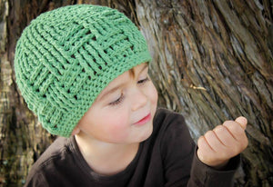 Crochet Pattern for Basket Weave Beanie | Crochet Hat Pattern | Hat Crocheting Pattern | DIY Written Crochet Instructions