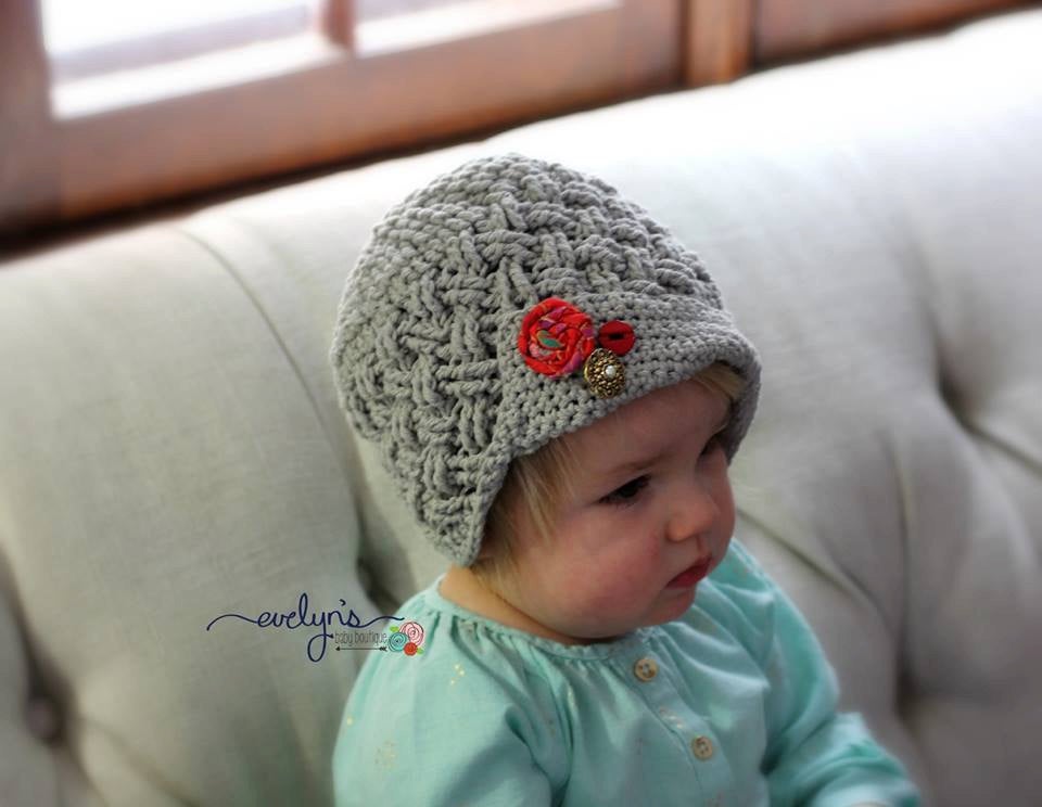 Crochet Pattern for Diagonal Weave Beanie or Newsboy | Crochet Hat Pattern | Hat Crocheting Pattern | DIY Written Crochet Instructions