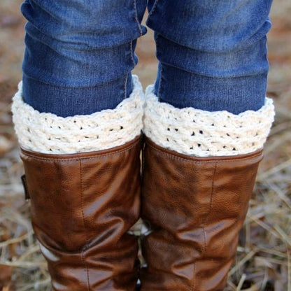 Crochet Pattern for Kylie Boot Cuff Leg Warmers | Crochet Boot Cuffs Pattern | Boot Cuff Crocheting Pattern | DIY Written Crochet Instructions