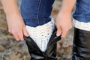 Crochet Pattern for Kylie Boot Cuff Leg Warmers | Crochet Boot Cuffs Pattern | Boot Cuff Crocheting Pattern | DIY Written Crochet Instructions