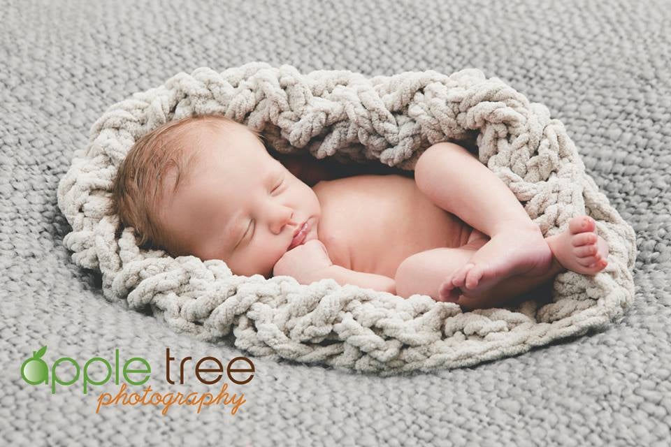 Crochet Pattern for Chunky Diagonal Weave Baby Cocoon, Bowl, or Basket | Crochet Snuggle Sack Pattern | Baby Cocoon Crocheting Pattern | DIY Written Crochet Instructions