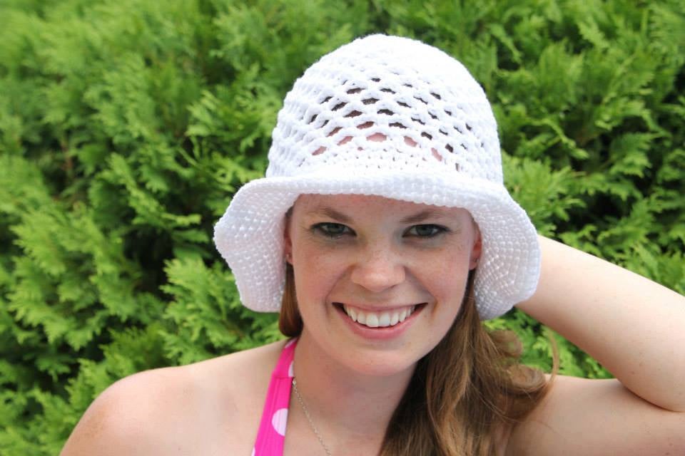 Crochet Pattern for Tessa Sun Hat | Crochet Hat Pattern | Hat Crocheting Pattern | DIY Written Crochet Instructions