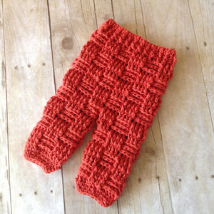 Crochet Pattern for Basket Weave Baby Pants or Shorties | Crochet Baby Pants Pattern | Baby Pants Crocheting Pattern | DIY Written Crochet Instructions