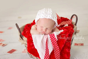 Crochet Pattern for Double Helix Baby Bonnet | Crochet Baby Bonnet Pattern | Baby Hat Crocheting Pattern | DIY Written Crochet Instructions