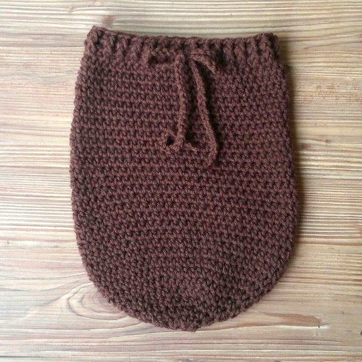 Crochet Pattern for Basic Baby Swaddle Sack or Baby Cocoon | Crochet Snuggle Sack Pattern | Baby Cocoon Crocheting Pattern | DIY Written Crochet Instructions