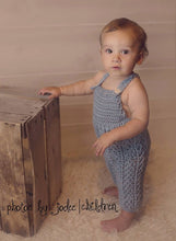 Load image into Gallery viewer, Crochet Pattern for Arrowhead Baby Pants, Shorts, or Overalls | Crochet Baby Pants Pattern | Baby Overalls Crocheting Pattern | DIY Written Crochet Instructions
