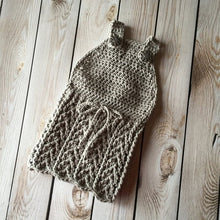Load image into Gallery viewer, Crochet Pattern for Arrowhead Baby Skirt or Romper | Crochet Baby Skirt Pattern | Baby Romper Crocheting Pattern | DIY Written Crochet Instructions
