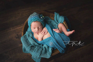 Crochet Pattern for Kate Baby Bonnet | Crochet Baby Bonnet Pattern | Baby Hat Crocheting Pattern | DIY Written Crochet Instructions