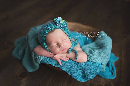 Crochet Pattern for Kate Baby Bonnet | Crochet Baby Bonnet Pattern | Baby Hat Crocheting Pattern | DIY Written Crochet Instructions