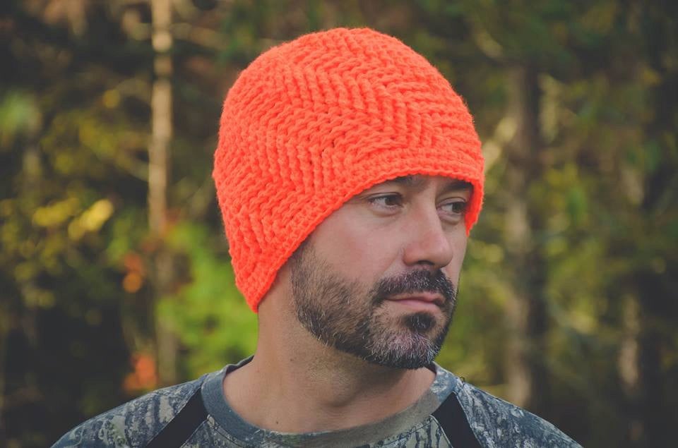 Crochet Pattern for Spiral Herringbone Beanie | Crochet Hat Pattern | Hat Crocheting Pattern | DIY Written Crochet Instructions