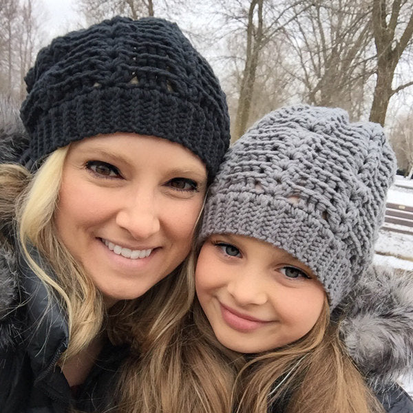Crochet Pattern for Wave Slouch Hat | Crochet Hat Pattern | Hat Crocheting Pattern | DIY Written Crochet Instructions