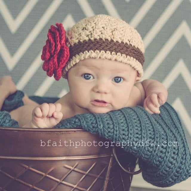 Crochet Pattern for Avery Beanie | Crochet Hat Pattern | Hat Crocheting Pattern | DIY Written Crochet Instructions