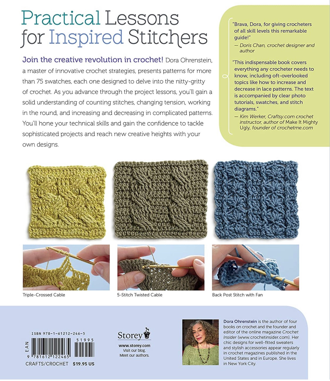 The Crochet Stitch Bible: The Essential Illustrated Reference Over 200 Traditional and Contemporary Stitches [Book]