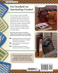 CROCHET BOOK:  Interlocking Crochet: 80 Original Stitch Patterns Plus Techniques and Projects by Tanis Galik
