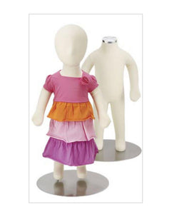 RETAIL DISPLAY MANNEQUIN:  Infant & Toddler Mannequins in 3 Sizes