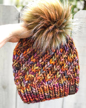 Load image into Gallery viewer, KNIT Pattern for Alpine Swirl Hat | Knit Hat Pattern | Hat Knitting Pattern | DIY Written Knit Instructions

